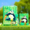 Caderno Fivela Panda Caderno Portátil Bolso Mini Caderno Branco Desenho Animado Alto Valor Fofo Caderno Estudante