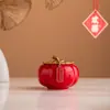 Bule de Cerâmica Caqui pote de doces Festival do Meio Outono presente comercial casamento banquete de aniversário grande à prova de umidade caixa de presente de alta qualidade