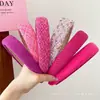 Diadema de Estilo Fresco de Lujo Ligero, Diseño de Esponja Fina, Accesorio para el Cabello de Gama Alta, Diadema de Colores para Mujeres, Venta al por Mayor, Diadema de Corona Alta para Lavarse la Cara