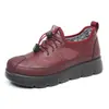Zapatos Casuales de Tela Versátiles para Otoño e Invierno Nuevos, Zapatos para Personas Mayores, Suela Suave Antideslizante, Zapatos de Algodón Cálidos para Mujer, Sin Cordones