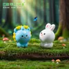 Lindo Signo del Zodiaco Mengli Paisaje en Miniatura Accesorios de Decoración DIY Miniatura Mini Coche Coche de Escritorio Pequeños Adornos