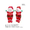 Navidad Nueva Transfronteriza Base de Pie de 48 pulgadas Papá Noel Muñeco de Nieve Árbol de Navidad Soldado de Nogal Globo de Película de Aluminio