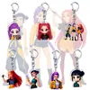 Grupo de Brujas Cazadoras Llavero Acrílico Rumi Mira Zoe Periférico de Anime Colgante para Mochila