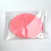 Chenyihe Esponja Limpiadora Desmaquillante Ovalada Biodegradable Natural de Pulpa de Madera y Algodón Esponja Facial Limpiadora Exfoliante Suave