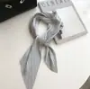 Lenço de Seda Coreano Fácil de Cuidar e Resistente a Amassados, Lenço Decorativo Pequeno para Pescoço com Padrão Paisley Listrado Bolinhas Diamante Fashion Retrô, Lenço de Cabeça, Lenço