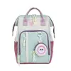 Mochila Escolar Nova Multifuncional Transfronteiriça, Bolsa para Aulas Particulares de Ensino Fundamental e Médio, Mochila Casual da Moda de Grande Capacidade, Bolsa para Mamãe