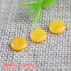 Venta al por mayor de fábrica Espaciador de cinco líneas 2/8mm Accesorios para pulseras de cuentas diy Resina Imitación Marfil Cera de Abeja Ámbar Junta