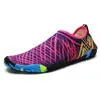 Sapatos de Natação Transfronteiriços, Sapatos de Mergulho, Sapatos de Praia para Exterior, Sapatos de Trilha em Rio para Casal, Sapatos de Secagem Rápida para Caminhar na Água, Sapatos Antiderrapantes para Snorkel e Água