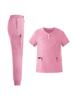 Uniformes de Belleza Médica, Uniformes de Lavado de Manos, Uniformes de Doctor Oral, Uniformes de Lavado de Manos, Uniformes de Enfermera Dental, Ropa de Trabajo Hospitalaria, Elástico Elegante