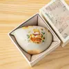 Taza de Feria de Perro de la Fortuna Linda Divisor de Té Individual Cerámica Hogareño Taza Uniforme Juego de Té Accesorios para Ceremonia del Té
