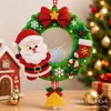 Nuevo kit de pintura de diamantes de Navidad, una manualidad DIY divertida y creativa para niños, con pedrería brillante y pegatinas de diamantes de formas únicas, perfecto como regalo de Año Nuevo transfronterizo