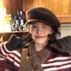 Boina de punto otoño e invierno para mujer, gorra de pintor vintage, gorra de lana de repartidor, cálida y versátil, hace que la cara se vea más pequeña