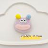 Broche de muñeca fea con boca grande de dibujos animados, accesorios, boca de salchicha, cabello de chica monstruo, joyería, horquilla, producto semiacabado de bricolaje, accesorios