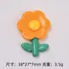 Una flor creativa nueva crema de bricolaje pegamento teléfono móvil carcasa joyería resina accesorios pinza para el cabello material al por mayor