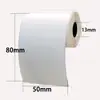 Adecuado para papel de etiquetas térmicas Puchu AQ00/AQ20/TQ30/TQ80, papel de impresión adhesivo para alimentos y ropa