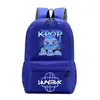 Grupo Bruja Cazadora Mochila Periférica Niños Niñas Estudiantes Color Dibujos Animados Gran Capacidad Bolsa Escolar