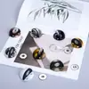 Tapón Magnético Silencioso para Puerta de Vidrio con Forma de Tortuga de Acero Inoxidable, Tapón de Puerta Semicircular de Doble Uso sin Taladro, Bloqueador de Puerta Engrosado Anticolisión