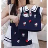 Conjunto de Verão para Meninas 2026 Novo Estilo Top Colete Cartoon com Laço Grande Saia Plissada Curta Conjunto de Duas Peças Comércio Exterior