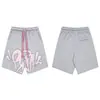 Sudadera con capucha de forro polar y espuma estilo Synaworld American Drill High Street Hip-Hop Pantalones Deportivos de Moda para Hombre