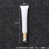 Tubo Suave Cosmético Vacío de 15 ml / 20 ml / g con Cabezal Masajeador de Aleación de Zinc y Cerámica para Dispensar Bálsamo Labial, Protector Solar y Base de Maquillaje Líquida