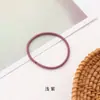 Elásticos de Cabelo Femininos Simples Estilo Coreano Atacado do Fabricante, Opções Versáteis Multicor, Acessórios de Cabelo com Alta Elasticidade, Fornecimento para Lojas de 2 Yuan