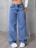 2026 Amazon Verano Mujer Más Vendidos Moda Versátil para el Viaje Diario Jeans Color Sólido Pantalones Largos de Moda En Stock