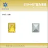 6*8mm Cristal de Rocha de Cinco Passos Diamante de Cristal K9 Retangular Ângulo Reto Acessórios Explosivos Vidro Joias para Nail Art Diamante para Nail Art Atacado