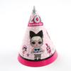 Transfronterizo en stock Muñeca Sorpresa Traje para Fiesta de Cumpleaños Infantil Decoración de Cumpleaños para Niños Arreglo Vaso de Papel Desechable Bandeja de Papel