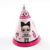 Sombreros de Cumpleaños Nuevos Transfronterizos para Niños Sombreros de Fiesta Sanrio Decoración de Fiesta Suministros de Papel Desechables para Fiesta Venta al por Mayor