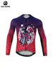 Ropa de Ciclismo de Otoño Xingheng para Hombre Nueva Ropa de Ciclismo Transpirable y Pantalones Ropa de Ciclismo Estampada Tops Largos Transfronterizo