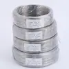 Tira moldeadora de sombrero alambre de aluminio recubierto de goma hilo de ganchillo moldeado antigravedad collar flexible borde de ala de sombrero alambre de hierro moldeador