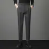 Ropa de Hombre Fengshe / Nueva Colección Primavera/Otoño 2026 Ligera de Lujo Casual para Hombre Ajustada Recta Juvenil Pantalones Largos