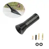 Antena de fibra de carbono para coche, antena de radio para coche, antena corta metálica de 3,5 cm, accesorios decorativos modificados, suministros para coche