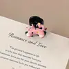 Pinza para el Cabello Exquisita de Gama Alta Estilo Coreano para Mujer Pinza de Garra Pequeña de Princesa Pinza Versátil para Flequillo Lateral Pinza Lateral Elegante