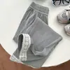 Pantalones de pierna ancha con puntadas de encaje para mujer, nuevos de primavera y verano, cintura alta estrecha, rectos, casuales, de mezclilla de Tencel de alta gama, estilo occidental