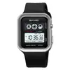 Reloj Multifuncional para Hombre Skmei con Banda de Acero Luminosa Impermeable Reloj Electrónico de Negocios Fuente Mayorista