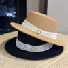 Elegância francesa estilo Hepburn, chapéu de lã de copa reta, moda versátil retrô britânica, chapéu de pescador feminino da moda