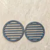 Rejilla de Hierro Fundido, Parrilla de Hierro Fundido, Estufa Cuadrada y Redonda de Carbón de Madera, Accesorios para Estufa de Hogar Rural, Dientes de Estufa para Fuga de Ceniza