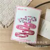 Nuevo Pinza de Pelo Dulce de Onda Estilo Coreano para Niñas, Pinza Lateral Floral para Flequillo, Pasador Dulce Floral Infantil para Niñas