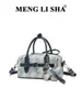 2026 Nuevo Bolso Boston Mini Estampado Vintage para Mujer, Lujo Ligero Nicho de un Solo Hombro Cruzado Bolso de Mano para Viajes Cotidianos Bolso Almohada