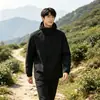 Invierno Nuevo Estilo Stock de Fabricante Disponible Personalización por Foto Exterior Cortavientos Impermeable Tres en Uno Conjunto de Dos Piezas