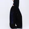 Pantalones Anchos de Pierna con Pedrería Estilo Perezoso Americano Engrosados para Primavera y Otoño, Nueva Moda Transfronteriza Ins Pantalones Casuales de Jazz Danza Tendencia