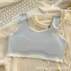 Ropa interior para niñas estudiantes, periodo de desarrollo de niñas de secundaria, chaleco deportivo a prueba de impactos para niñas, ropa interior y sujetadores para estudiantes de preparatoria adolescentes