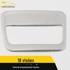 Adequado para 18 caixa de armazenamento traseira vision moldura decorativa vision caixa de apoio de braço da terceira fileira caixa de armazenamento patch