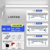 Enchufe para Baño Lavabo de Baño Cabezal de Luz de Espejo con Interruptor Sin Perforación Instalación Luz Suplementaria para Maquillaje Tubo LED