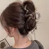 Pinza para el Cabello Estilo Nuevo 2026, Pasador Exquisito y de Alta Gama para Peinados Recogidos en la Parte Trasera de la Cabeza, Pinza de Tiburón Grande para Cabello Grueso