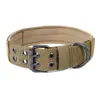 Collar Táctico Nuevo Transfronterizo Collar de Perro de Nylon para Perros Grandes y Medianos Collar Táctico de Entrenamiento Equipo Táctico para Paseo de Perros al Aire Libre