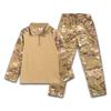 Traje de camuflaje para niños Traje táctico de rana de verano para hombre Estudiante Jardín de niños Campamento de verano Ropa de entrenamiento militar Venta al por mayor Manga corta