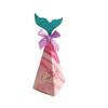 50 Piezas Caja de Dulces para Boda Transfronteriza Estilo Europeo Caja de Empaque de Dulces de Sirena para Boda Caja Triangular de Dulces para Fiesta de Boda
