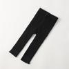 Leggings do bebê Primavera e Outono Médio Grosso Algodão Penteado Branco Styline Base da Menina Orelha Borda Nove Pontos Meia-calça Infantil